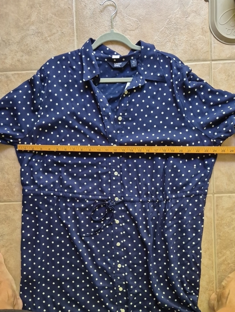 Lands' End Midi Dress 1X - Picture 4 of 13